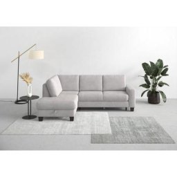 Home affaire Ecksofa Summer, mit Ottomane, mit oder ohne Bettfunktion und Bettkasten, Cord-Bezug