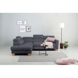 Home affaire Ecksofa, bis zu 140 kg pro Sitzfläche, auch in Bezug Aqua Clean Supreme
