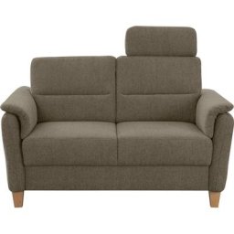 Home affaire 2-Sitzer Palmera, Federkern-Polsterung, Steckvorrichtung für 2 Kopfstützen (optional)