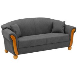 Home affaire 3-Sitzer Milano Vintage, mit Federkern, Bezug in Vintageoptik, incl. Zierkissen