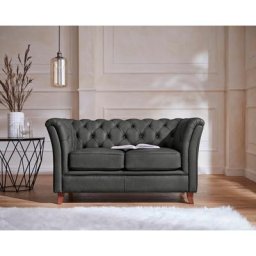 Home affaire 2-Sitzer Reims, mit echter Chesterfield-Knopfheftung, hochwertige Verarbeitung