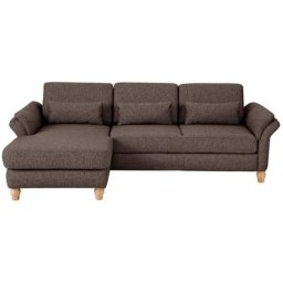 Home affaire Ecksofa Palazzo, incl. Sitztiefenverstellung, wahlweise mit Bettfunktion und Stauraum