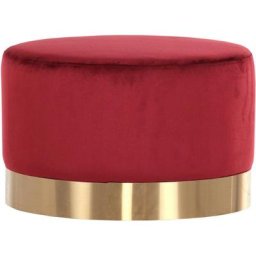 Leonique Hocker Gent, aus weichem Samtvelours, mit goldfarbenem Sockel aus Metall
