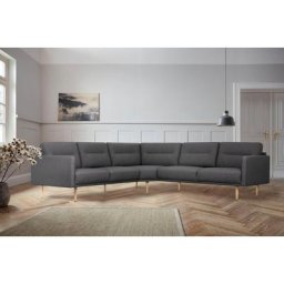 andas Ecksofa Brande, gleichschenklig,in skandinavischem Design