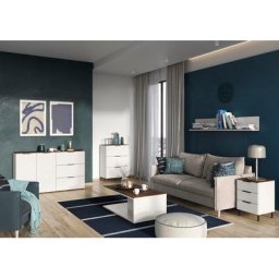 GERMANIA Couchtisch California, Breite 109 cm, mit filigraner Deckplatte