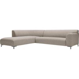 LOVI Ecksofa Salsa, Füße Metall grau