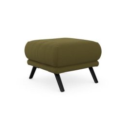 sit&more Polsterhocker Scandia, Mit schwarzen matten Metallfüßen