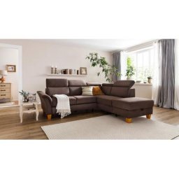 Home affaire Ecksofa Conville, Federkern, wahlweise mit Bettfunktion und Bettkasten bzw. Stauraum