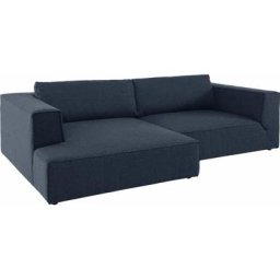 TOM TAILOR Ecksofa BIG CUBE STYLE, mit bequemen Stegkissen, extra große Sitztiefe