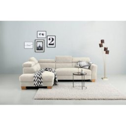 Home affaire Ecksofa, wahlweise Bettfunktion + Bettkasten, auch in Aqua Clean Supreme-Bezug