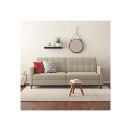 Dorel Home 3-Sitzer Hartford, Bettfunktion, Rückenlehne 2-teilig, 3-fach verstellbar, Sitzhöhe 43 cm