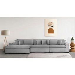 Guido Maria Kretschmer Home&Living Sofa-Eckelement Skara XXL, Lounge-Sofa XXL mit Federkern-Polsterung, in vielen Bezugsvarianten