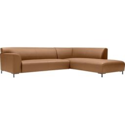 LOVI Ecksofa Salsa, Füße Metall grau