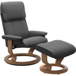 Stressless® Fußhocker Admiral, mit Classic Base, Gestell Eiche