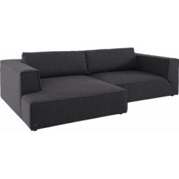TOM TAILOR Ecksofa BIG CUBE STYLE, mit bequemen Stegkissen, extra große Sitztiefe