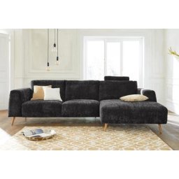 Guido Maria Kretschmer Home&Living Ecksofa Logge, wahlweise mit Metall- oder Holzfüßen