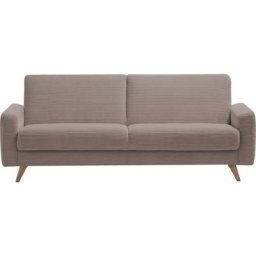 exxpo - sofa fashion 3-Sitzer, Inklusive Bettfunktion und Bettkasten