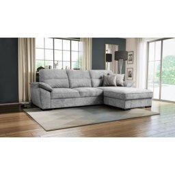 Home affaire Ecksofa Nevez, mit Bettfunktion, Bettkasten und Zierkissen