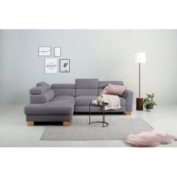Home affaire Ecksofa, bis zu 140 kg pro Sitzfläche, auch in Bezug Aqua Clean Supreme