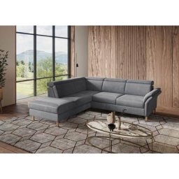 Home affaire Ecksofa, mit Relaxfunktion motorisch im Sofa 2,5- Sitzer