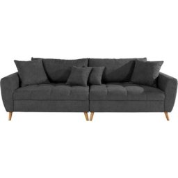 andas Big-Sofa Penelope Luxus, mit besonders hochwertiger Polsterung für bis zu 140 kg pro Sitzfläche