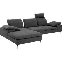W.SCHILLIG Ecksofa valentinoo, Set, inklusive Hocker, mit Sitztiefenverstellung, Breite 299 cm