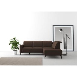 sit&more Ecksofa Bailando, wahlweise mit Kopfteilverstellung und Vorziehsitz, motorisch