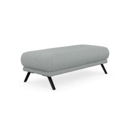 sit&more Hockerbank Scandia, Mit schwarzen matten Metallfüßen