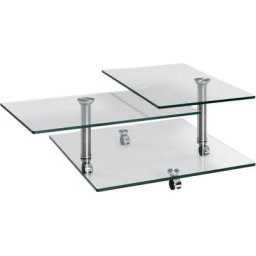 HASSE MÖBEL COLLECTION Couchtisch 8396 EK, schwenkbar, auf Rollen