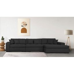 Guido Maria Kretschmer Home&Living Sofa-Eckelement Skara XXL, Lounge-Sofa XXL mit Federkern-Polsterung, in vielen Bezugsvarianten