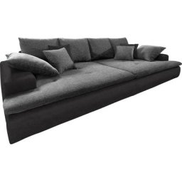 Mr. Couch Big-Sofa Haiti, wahlweise mit Kaltschaum (140kg Belastung/Sitz) und RGB-Beleuchtung