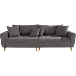 andas Big-Sofa Penelope Luxus, mit besonders hochwertiger Polsterung für bis zu 140 kg pro Sitzfläche