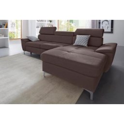 exxpo - sofa fashion Ecksofa, wahlweise mit Bettfunktion und Bettkasten