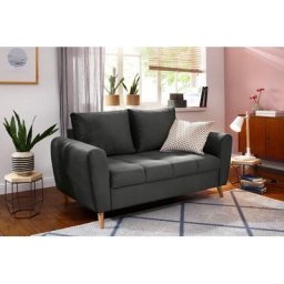 Home affaire 2-Sitzer Penelope, mit feiner Steppung im skandinavischem Design