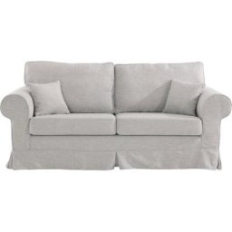 Home affaire 3-Sitzer Shadmoor, Hussenoptik, in uni oder mit Blumendruck