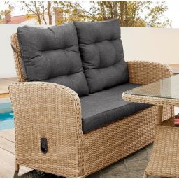 Destiny Loungesofa MERANO II, 4-tlg., Rückenlehnen verstellbar, inkl. Auflagen
