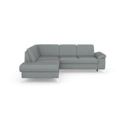 sit&more Ecksofa Padua, inklusive Sitztiefenverstellung, Armteilfunktion und Federkern