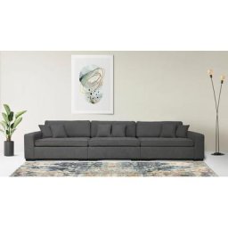 Guido Maria Kretschmer Home&Living 3-Sitzer Skara, Lounge-Sofa mit Federkernpolsterung, in vielen Bezugsvarianten