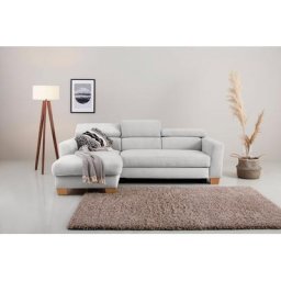 Home affaire Ecksofa, Polsterung für bis zu 140 kg pro Sitzfläche, incl. Kopfteilverstellung