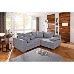 Home affaire Ecksofa Helena Luxus, bis zu 140 kg pro Sitzfläche, incl. 2 Nierenkissen und 3 Zierkissen