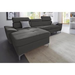 exxpo - sofa fashion Ecksofa, wahlweise mit Bettfunktion und Bettkasten