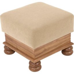 Max Winzer® Hocker Texas, mit dekorativem Holzgestell