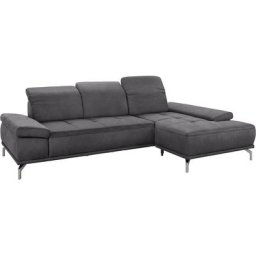 Places of Style Ecksofa Caluna, mit Sitztiefen- und Kopfteilverstellung