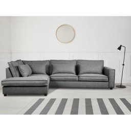 Home affaire Ecksofa Cormont, mit ausgezeichnetem Sitzkomfort, inkl. Zierkissen