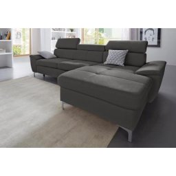 exxpo - sofa fashion Ecksofa, wahlweise mit Bettfunktion und Bettkasten