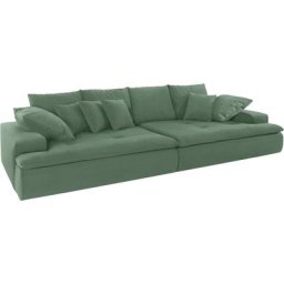 Mr. Couch Big-Sofa, wahlweise mit Kaltschaum (140kg Belastung/Sitz) und AquaClean-Stoff