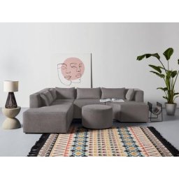 GALA Ecksofa Rue Ginoux, 5 Teile, zusammengesetzt aus Modulen, in vielen Bezugsqualitäten und Farben.