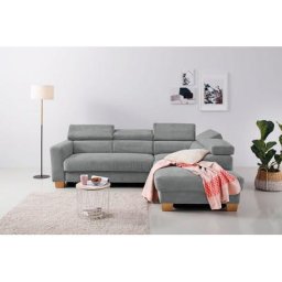 Home affaire Ecksofa, wahlweise Bettfunktion + Bettkasten, auch in Aqua Clean Supreme-Bezug