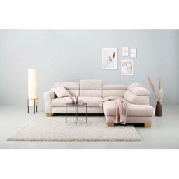 Home affaire Ecksofa, bis zu 140 kg pro Sitzfläche, auch in Bezug Aqua Clean Supreme