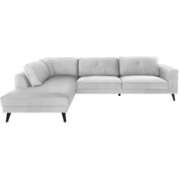 Guido Maria Kretschmer Home&Living Ecksofa Cosini, mit eleganter Kreuznaht in den Rückenkissen